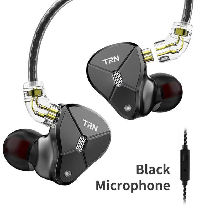 TRN BA5 5BA In Ear Earphone Metal IEM HIFI Monitor Running Sport Headset Stage Resolution Detachable 2Pin V90/ZSX/C12/AS10