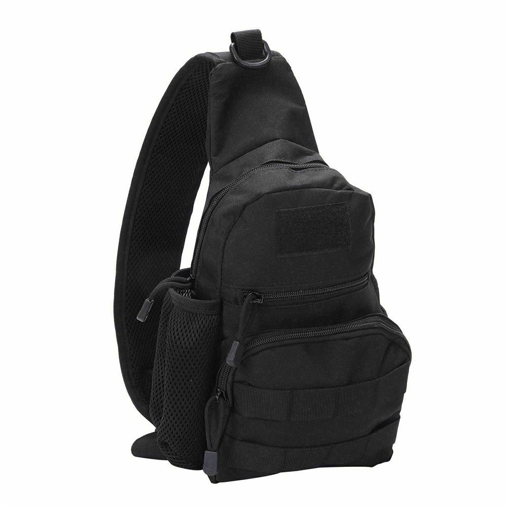 1 x Chest Bag Men Small Chest Bag Pack Travel Sport Shoulder Sling Backpack Cross Body Outdoor