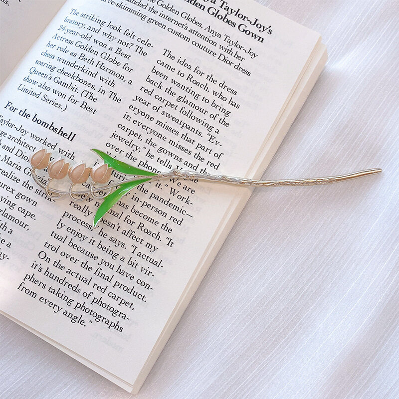 1pc Korean Tassel Hair Clip Fashion Flower Hairpin Sticks Women Hair Accessories