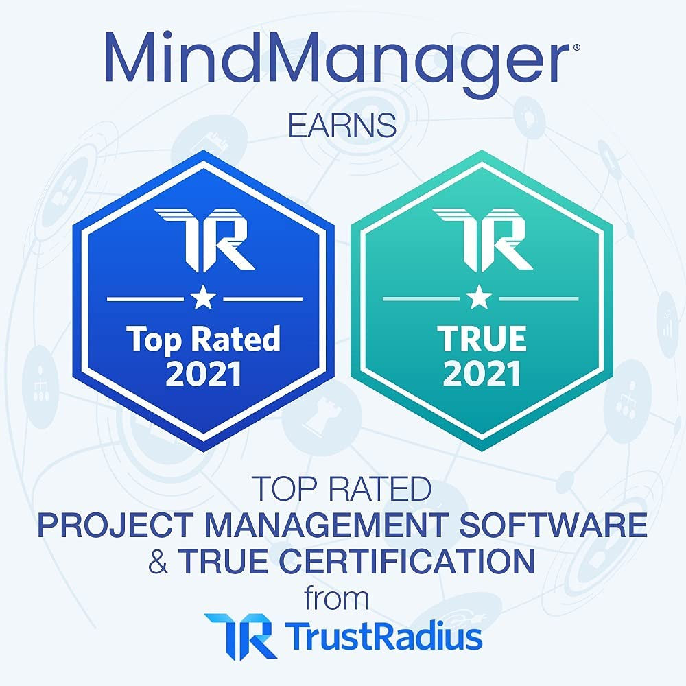 Corel MindManager Windows 21 | Professional Mind Mapping Software | Mind Maps, Flowcharts, Concept Maps & More [PC Download] [Old Version]