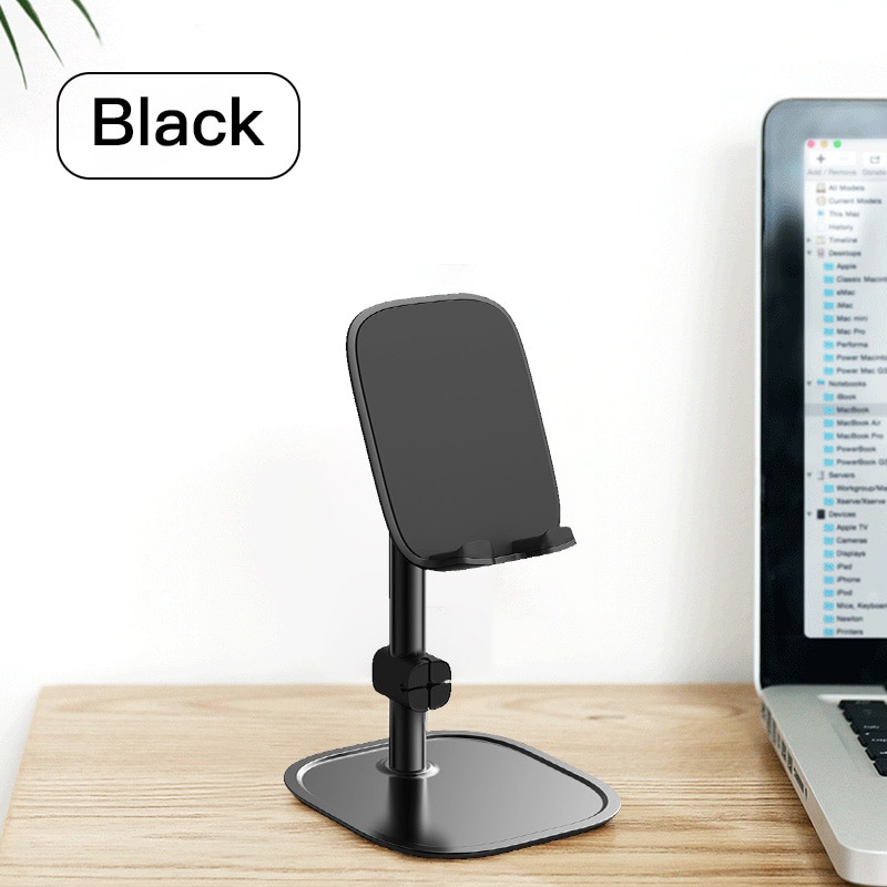 Baseus Telescopic Desktop Holder Stand with 15W Wireless Charger For Universal Mobile Phone Tablet Holder Adjustable Angle Stand