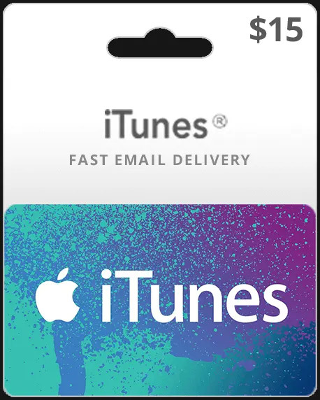 iTunes Gift Cards 15$