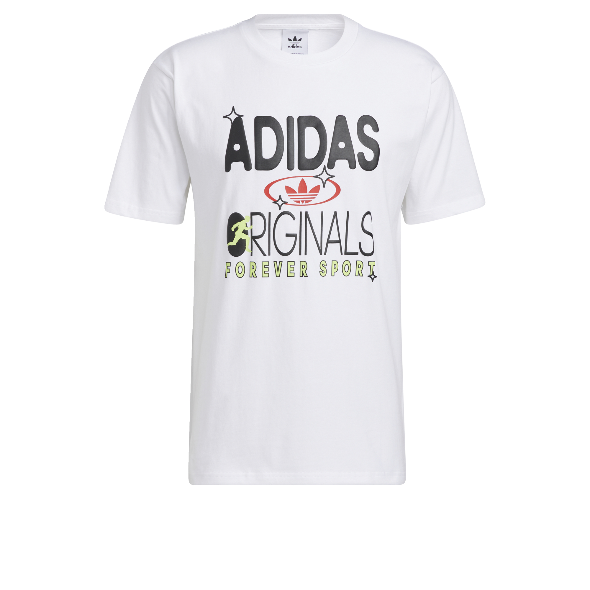 adidas ORIGINALS adidas Originals Forever Sport Short Sleeve T-Shirt Men White HC2123