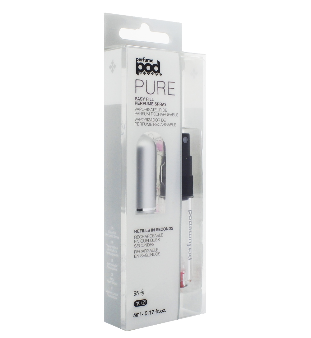 Perfume Pod Refill Perfume Spray Bottle (Silver)