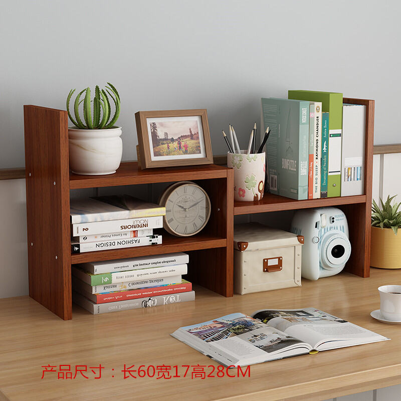 Shelf Table Simple Small Bookshelf Desktop Office Storage Rack Student Dormitory Bookcase Multistory Large Space Storage