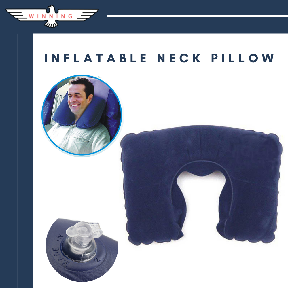 ★WINNING★ Inflatable Travel Pillow