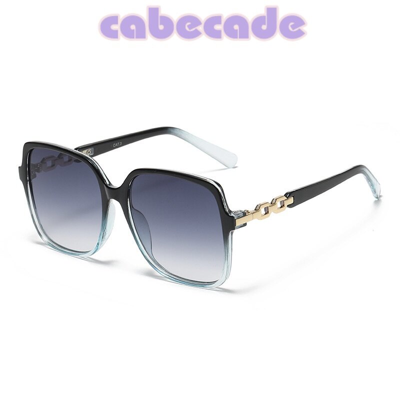 cabecade 2022 new European and American fashion square large frame sunglasses trend metal hollow star with the same high-quality sunglasses