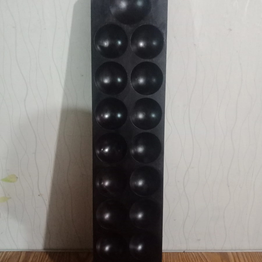 congklak kayu  - coklat muda