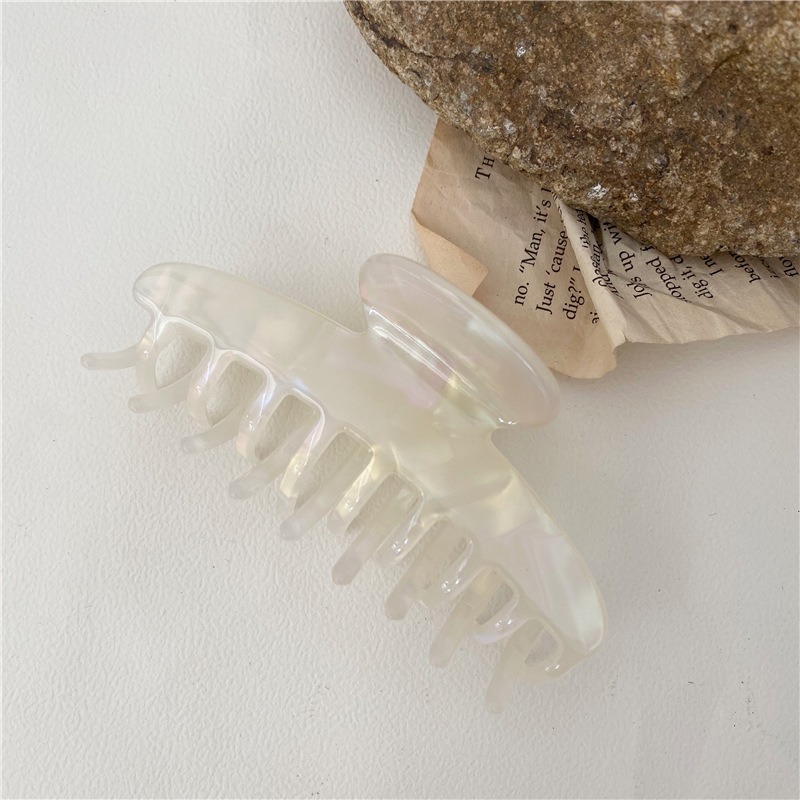 [SG | NEW & Premium] 10cm Acetate Fiber Hair Claw Hair Clamp for Medium to Thick Hair, strong grip