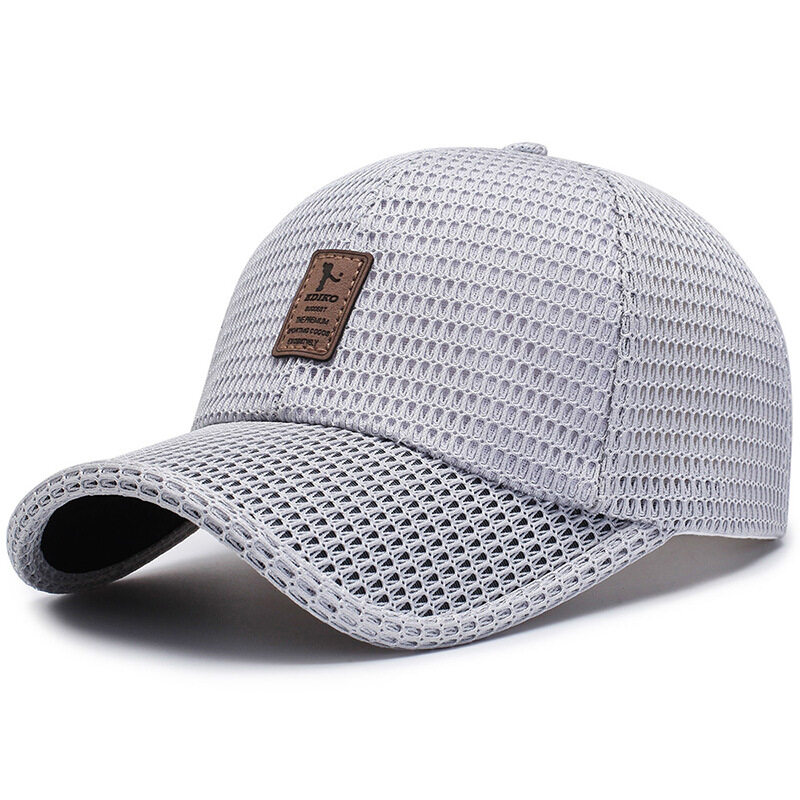 2021 New Men's Adjustable Spring Summer Mesh Sunshade Baseball Cap Fashion Casquette Sun Hat For Men