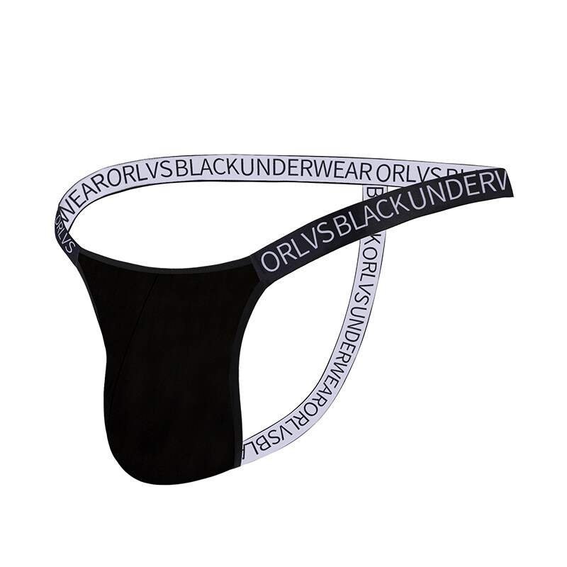 CMENIN ORLVS (1 Pieces) Modal Sexy Men Underwear thongs Mens Jockstrap Breathable Soft Thongs And G strings Splice OR6107