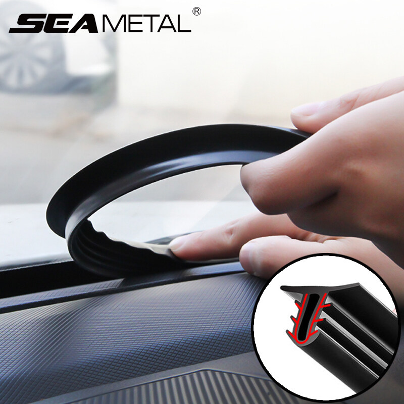 Car Dashboard Sealing Strips Rubber Seals Sound Insulation Accessories
