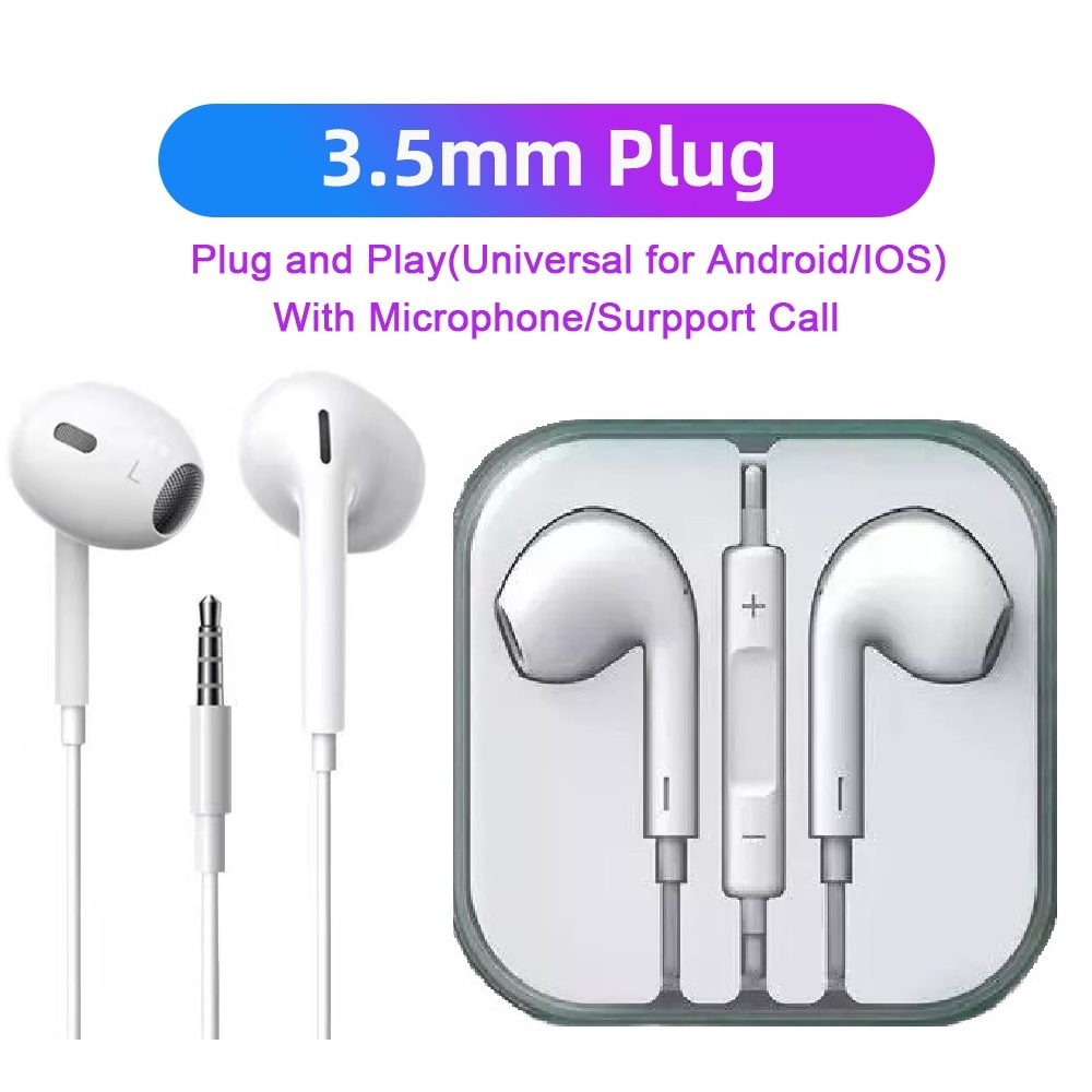 3.5mm Earpiece/ Earphone Series compatible for Mobile Device Headphone Headset Earbuds Quality Sound