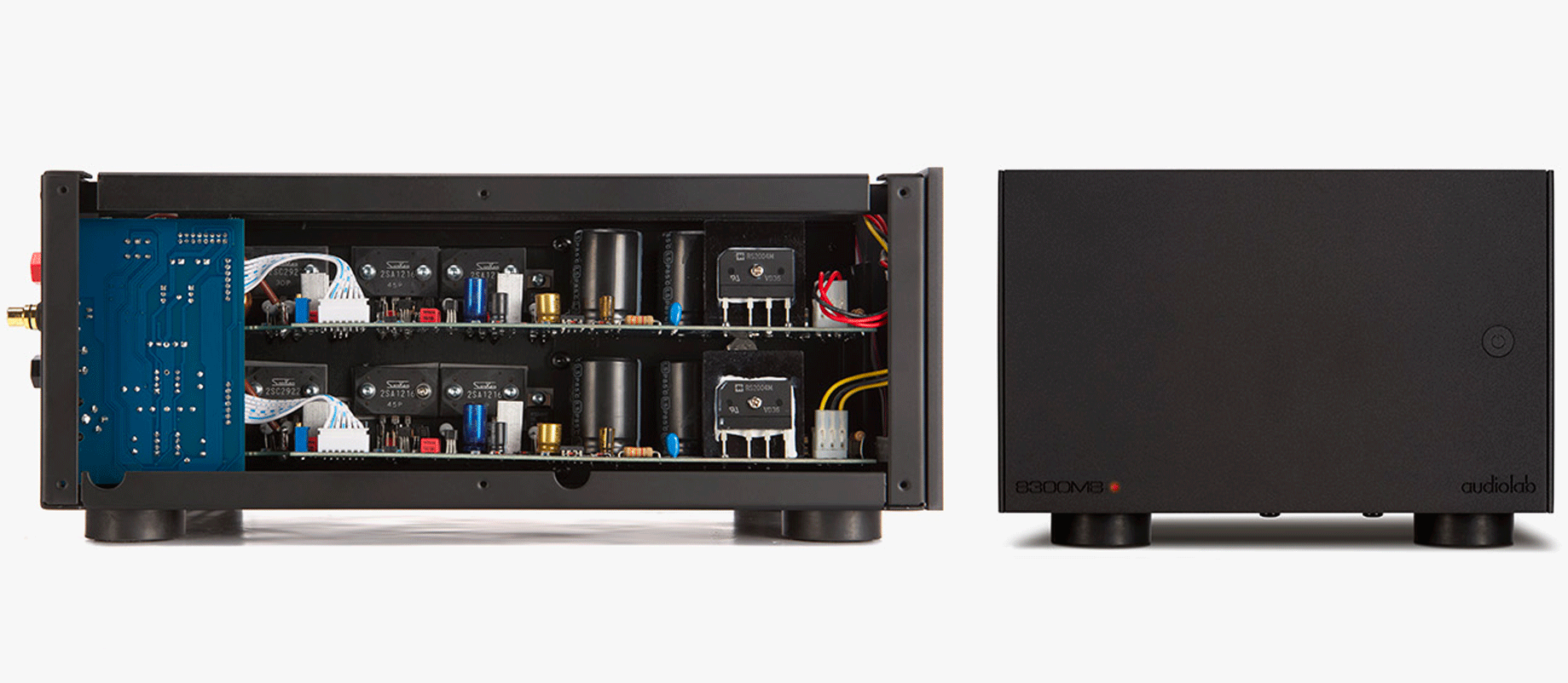 AUDIOLAB 8300MB (BLACK) SOLD IN PAIR 3 YEARS WARRANTY, MONO BLOCK POWER AMPLIFIER, AUDIOPHILES, STEREO, 250WATTS PER CHANNEL, XLR INPUT