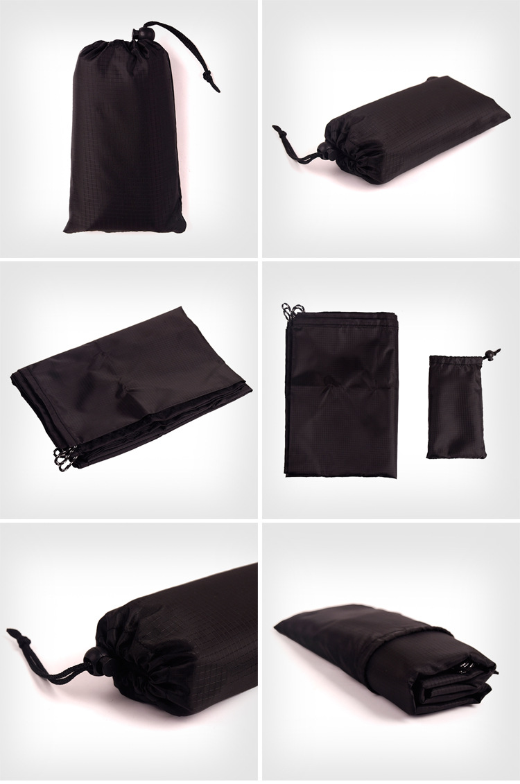 *SG seller*Mini Portable Waterproof Camping Picnic 200*140cm Beach Mat Outdoor Lightweight Folding Mat Moisture-proof With Carrying Pouch