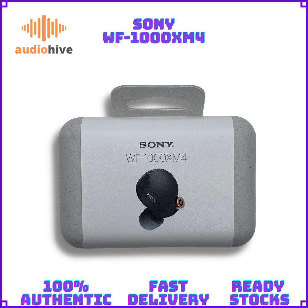Sony WF1000XM4 WF-1000XM4 True Wireless Bluetooth Noise Cancelling Earbuds