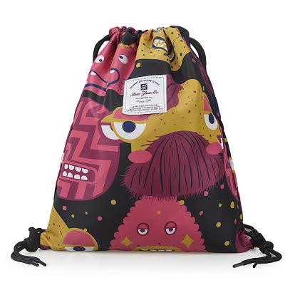 Waterproof Drawstring Bag Backpack Sports Dry Wet Compartments Swimming Yoga Gym