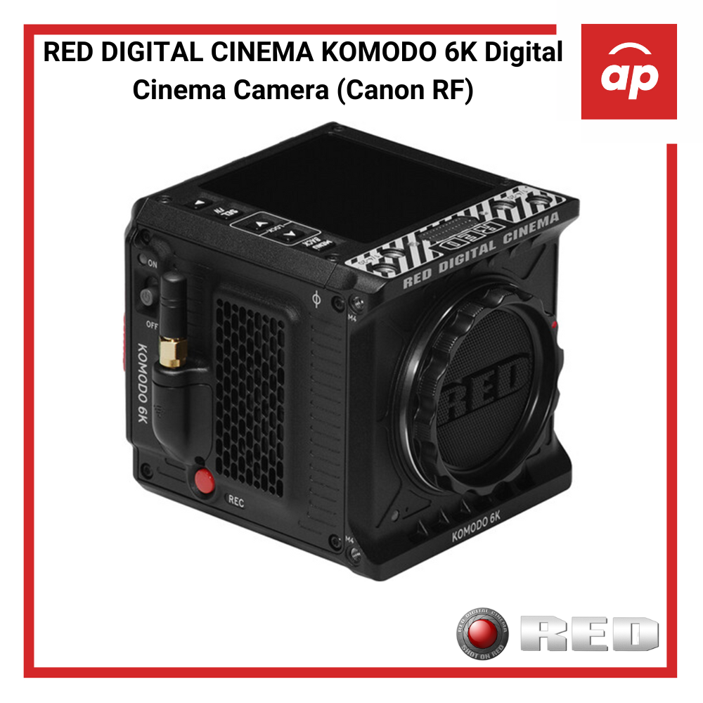 RED DIGITAL CINEMA KOMODO 6K Digital Cinema Camera (Canon RF)