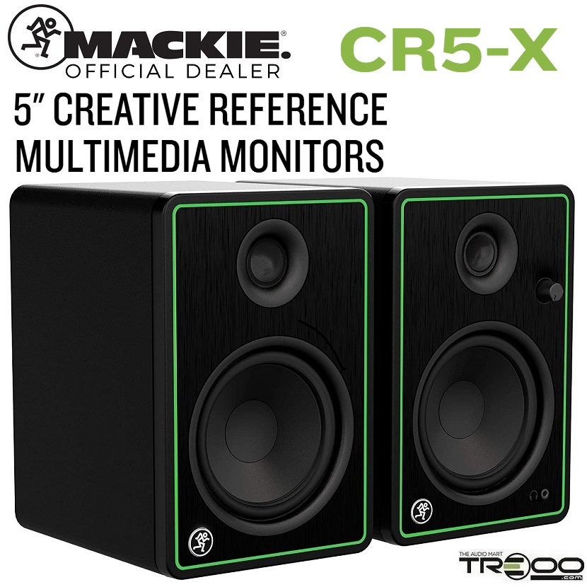 Mackie CR5-X Wired Desktop Bookshelf Speakers