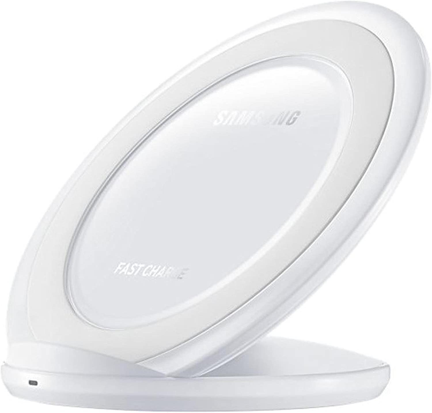 Samsung Original Fast Charge Wireless Charging Stand for Galaxy S Series Including Note 5, S8 and S9 - White