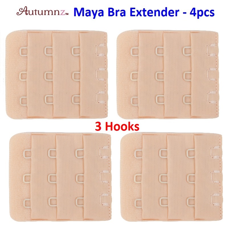 *4pcs* Autumnz Bra Extender (3 hooks)