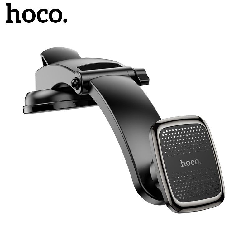 HOCO CA107 Car Phone Holder Center Console Magnetic Car Holder Strong Suction Cup Windshield Holder For All Smartphone Universal
