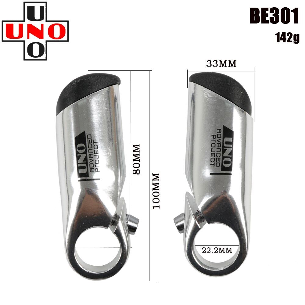 UNO Mountain Bike Bar End Ultra-light Aluminum Alloy Small Auxiliary Handlebar Bar Ends Bicycle Parts Handlebar Extension