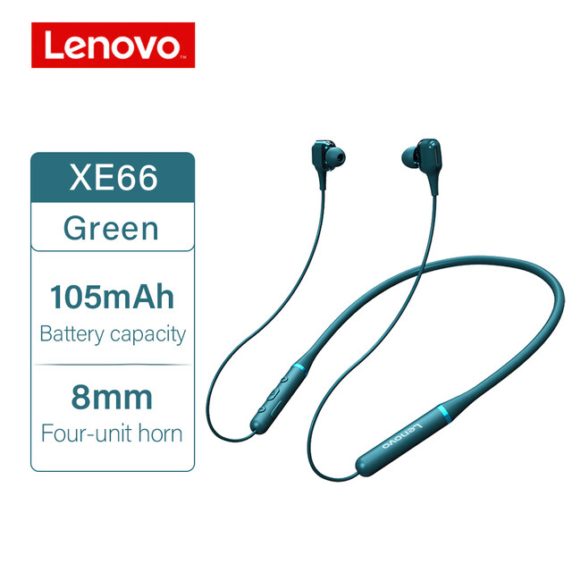 Original Lenovo XE66 Pro Wireless Headphones 5.0 Waterproof Sports Bluetooth Earphone High Sound Quality Ultra Long Standby Time