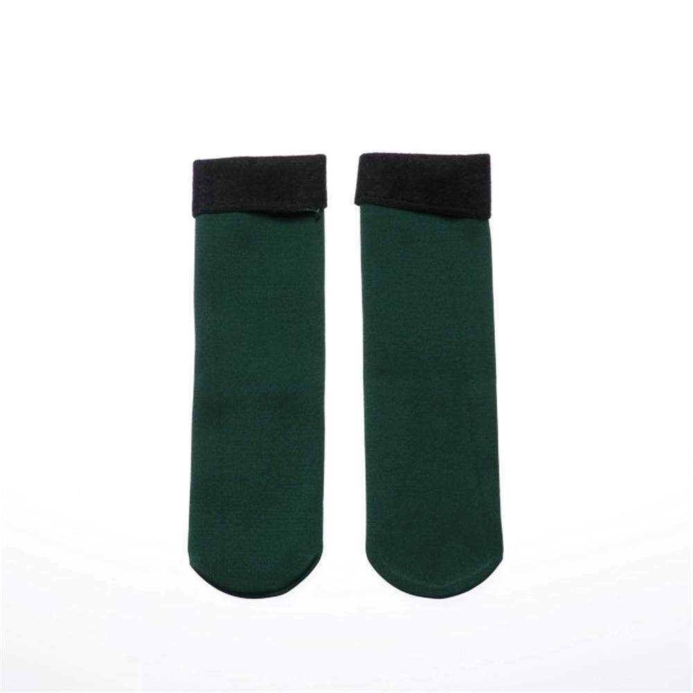 1pair Winter Wamer Women Thicken Thermal Wool Cashmere Snow Socks Seamless Velvet Boots Floor Sleeping Socks for Mens