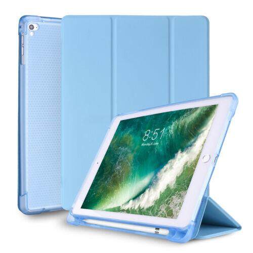 For iPad 6th Gen 9.7 2018 5th Generation 2017 Case Air 1 Air 2 Pro 9.7 with Built-in Apple Pencil Holder Smart Cover Shockproof Smart Cover Flip Stand Cover Tablet Shell Smart Case