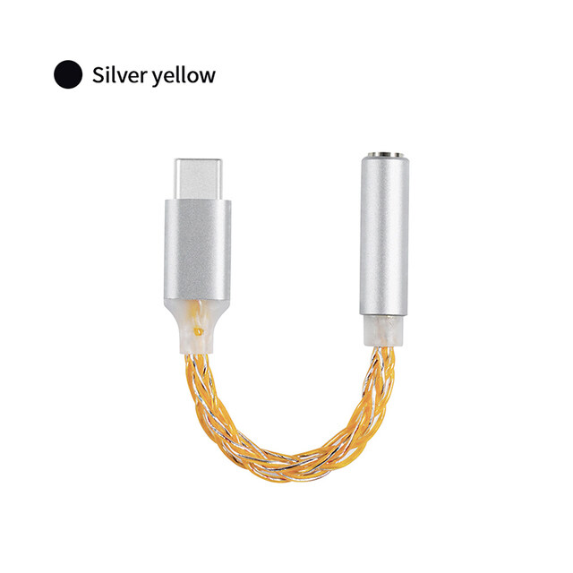 JCALLY JM6 Type-C to 3.5mm CX31993 digital audio portable decoding amp Hifi DAC mobile headset USB Type C to 3.5mm adapter