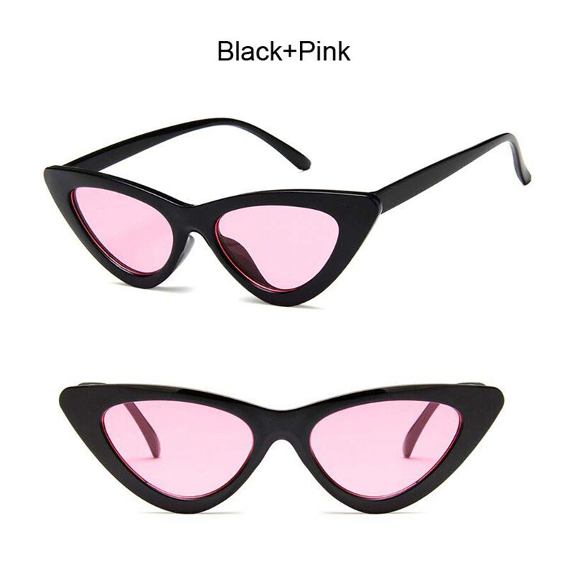 IMPALA QT1804W Fashion Women Cat Eye Sunglasses for Female Korean Style Anti Glare Beach glasses Vintage Retro Small Lens Cateye Sun Glasses Brand Designer Colorful Eyewear