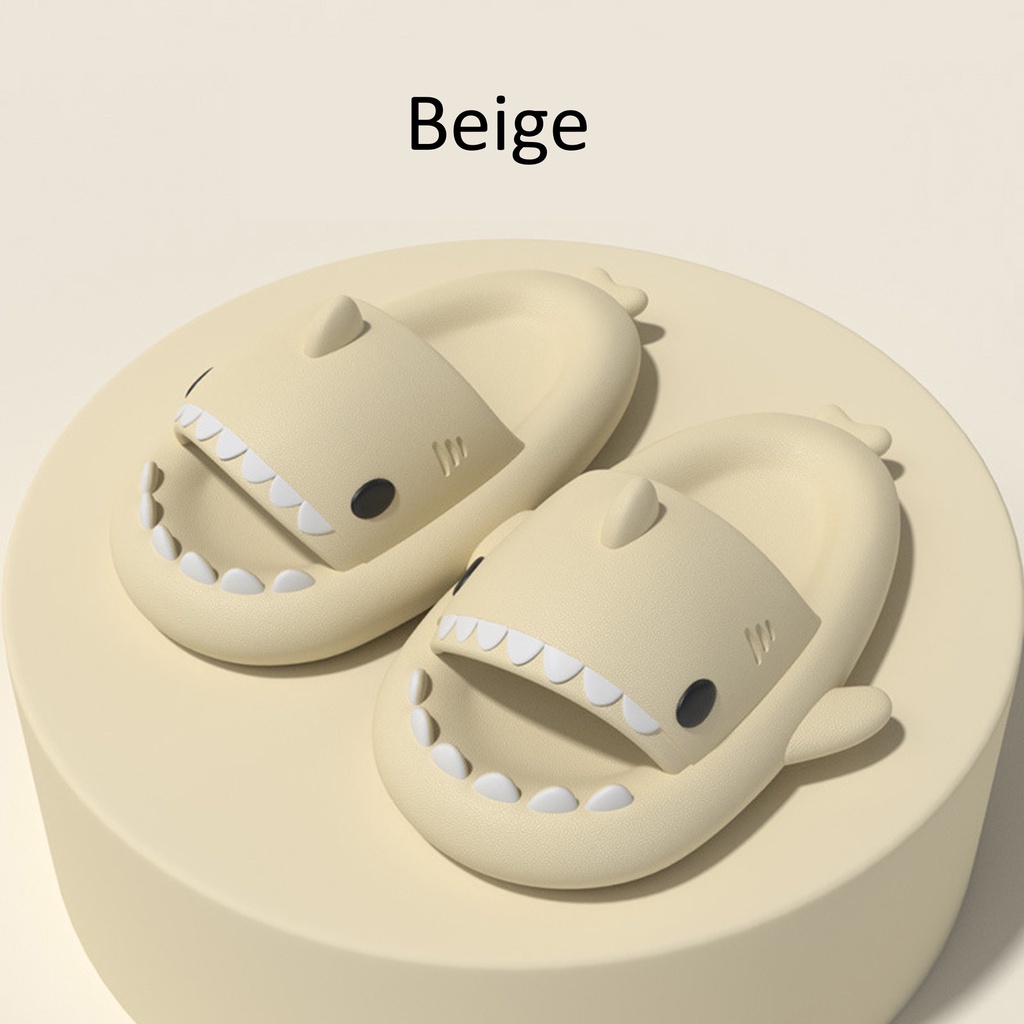 ?? Shark Slippers Family Adult Couple Trendy Indoor Outdoor Funny Home Cute Cartoon Parent-Child