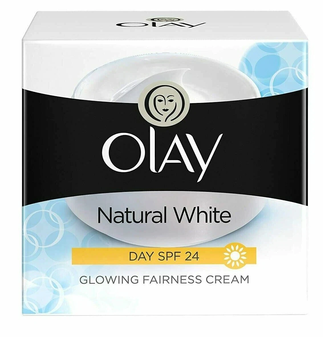 Olay Day Cream Natural White Fairness Face Moisturiser SPF 24 – 50 g, 1.7 oz