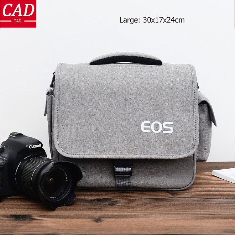 CAD Waterproof Nylon DSLR Camera Shoulder Bag Portable Photography Bag Digital Camera Bag For Canon with Strap