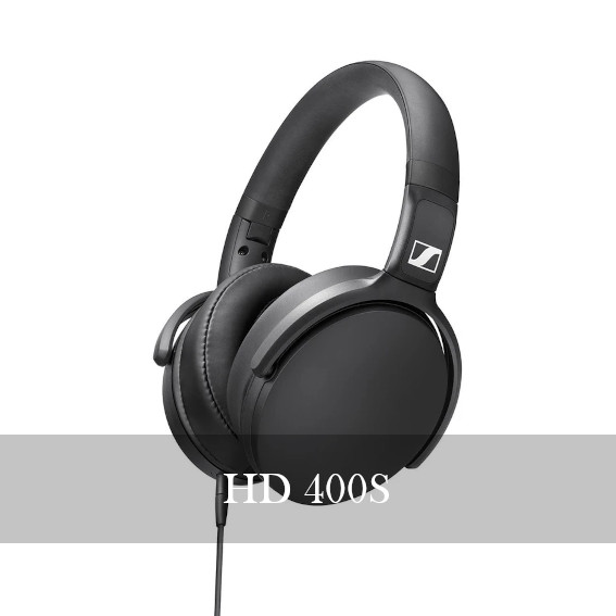 Sennheiser HD400S Around-Ear Wired Headphone With Mic (Local 2 Year Warranty)