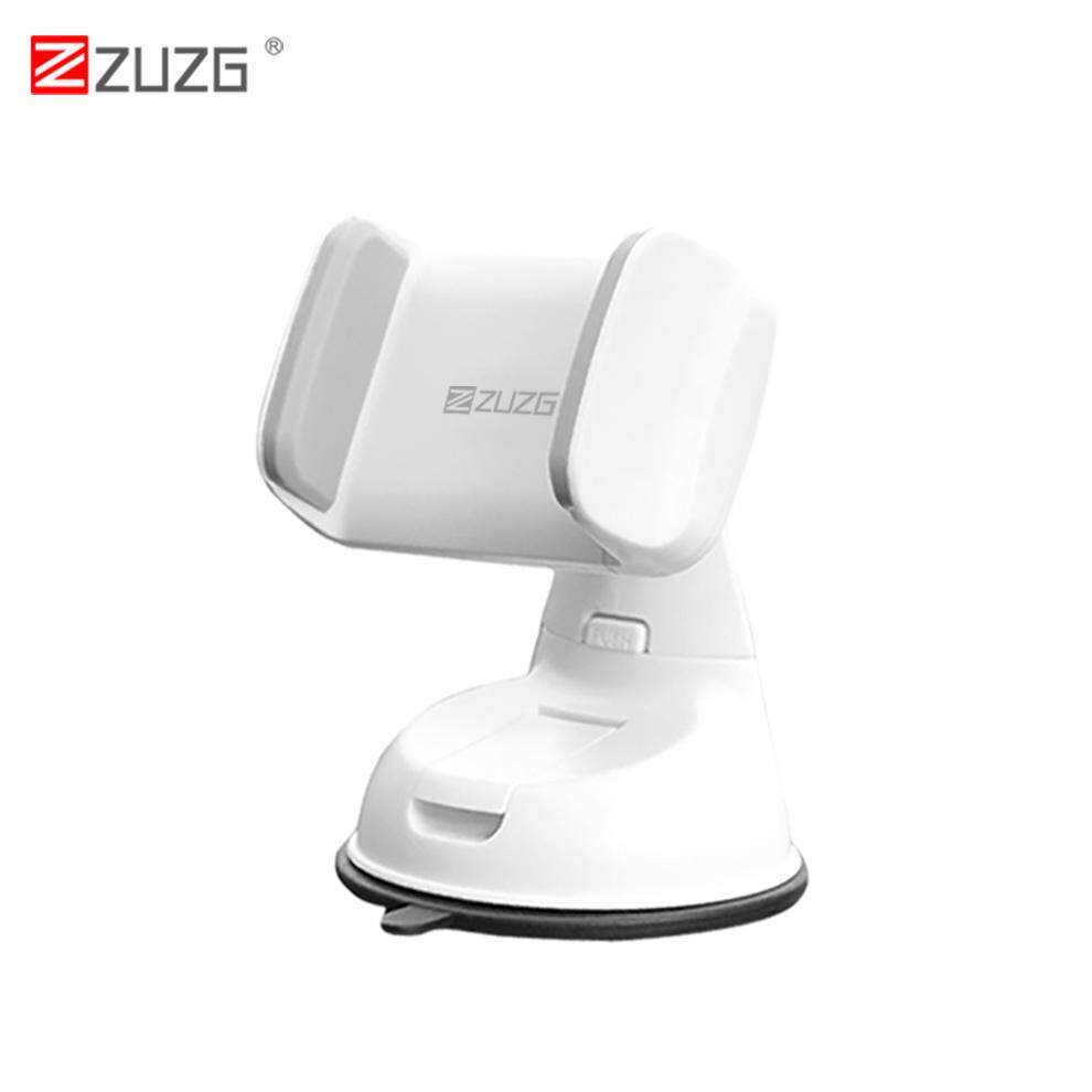 ZUZG 360 Degree Rotation Phone Stand Car Sucker Mount Cellphone GPS Holder Bracket