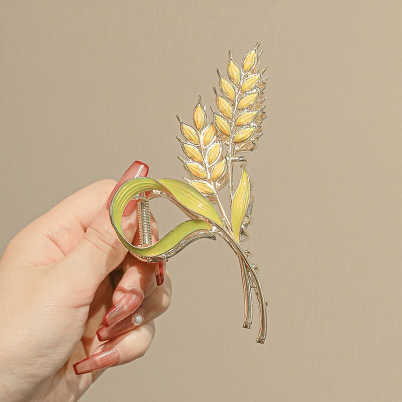 MJartoria Fashion Hair Clip Retro Clip Women Banquet Metal Crab Hair Jewelry