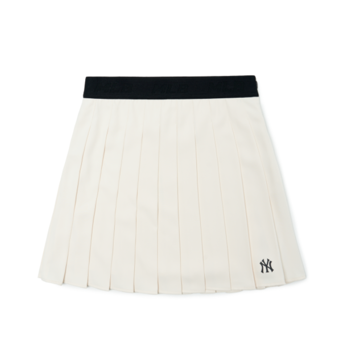 [MLB KOREA]100％ Authentic Women's Basic Pleats Skirt