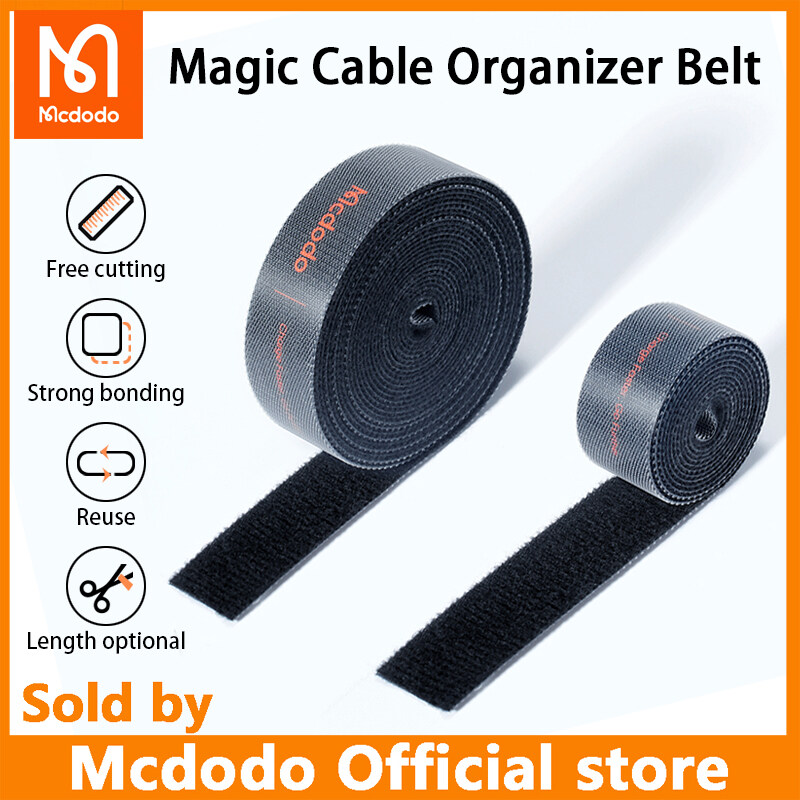 Mcdodo multi-function velcro storage cable management belt 1M/3M