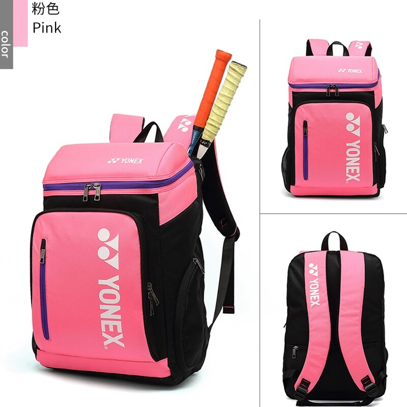 YONEXˉ  The new han edition badminton men's and women's fashion bag double shoulder pack 3 pens net badminton single and double shoulder bag