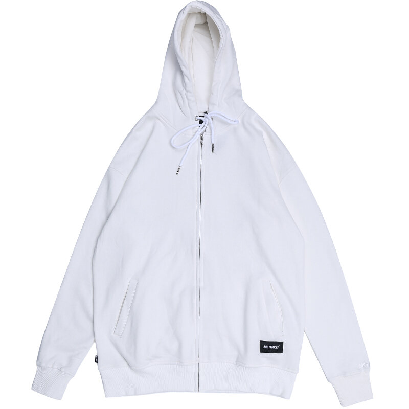 Machulin Street Hip Hop Fashion Skateboard Rap Hip Hop Loose Zipper Cardigan Hoodie Coat