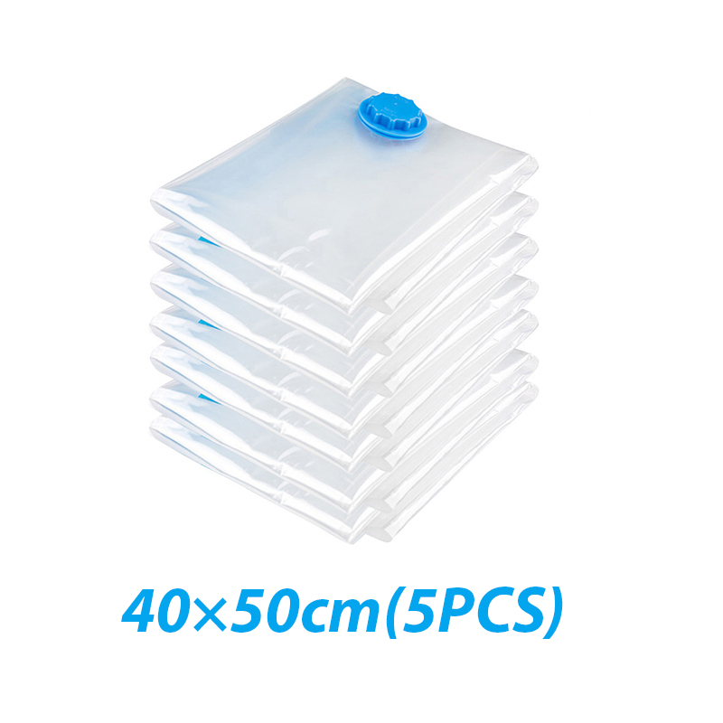 【SG Local Seller】Clothes Compression Seal Bag Reusable Vacuum Bag Dustproof Air Tight Space Storage Bags for Clothes Pillow Comforter