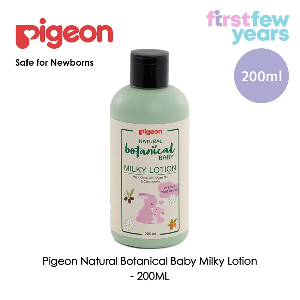 Pigeon Natural Botanical Baby Milky Lotion 200ml/500ml