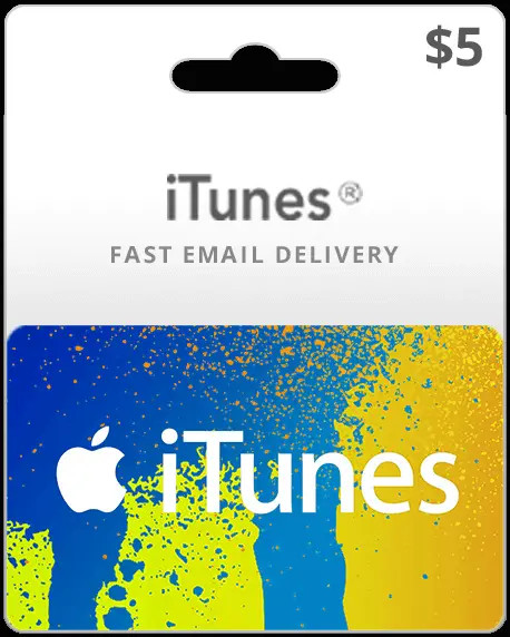 iTunes Gift Cards 5$