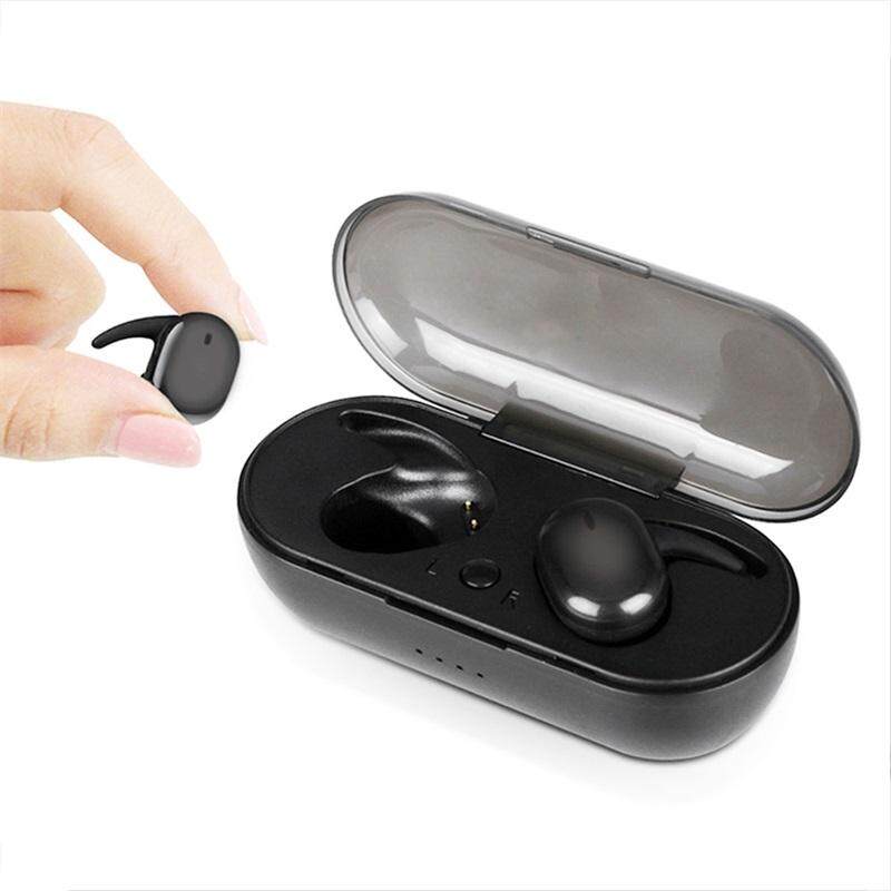 HQAi B30 TWS Bluetooth Earphones Sports Headset 5.0 Stereo Game HeadPhones Waterproof Wireless Earphone Touch Control Bass Earbuds