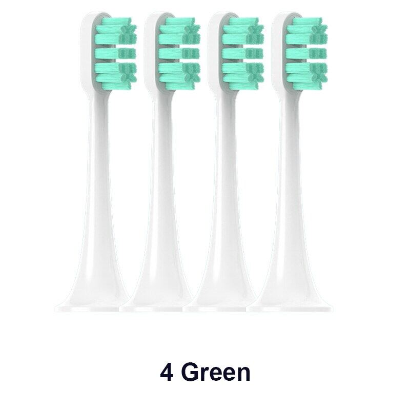 Replacement Brush Heads For xiaomi Mijia T300/T500/T700 Sonic Electric Toothbrush Soft Bristle Nozzles with Caps Sealed Package