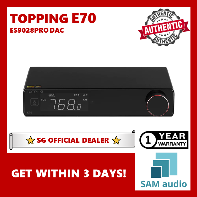 [?SG] TOPPING E70 ES9028PRO DAC