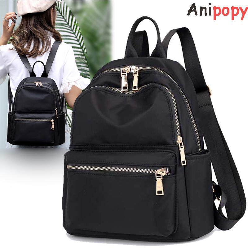 Fashion Women Backpack Nylon School Bag Grils Shoulder Bag Ladies Daypack Hiking Backpack