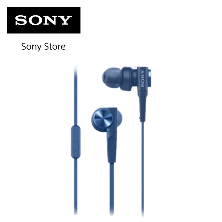 Sony Singapore MDR-XB55AP / XB55AP EXTRA BASS In-Ear Wired Headphones / Earphones